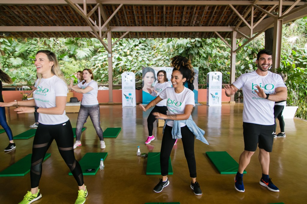 Vamos dançar? Garnier Bí-O e Boa Forma promovem dupla aula funcional no Rio