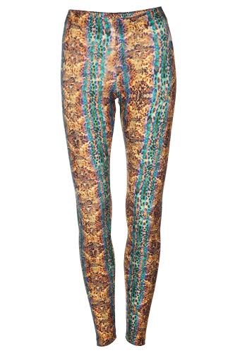 Malhação fashion com leggings estampadas