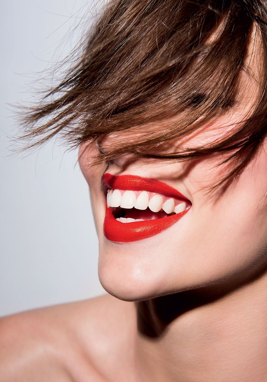 MAKE DE VERÃO: batom vermelho e nada mais