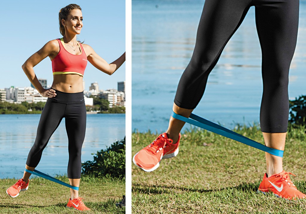 Pernas firmes e bumbum durinho com elástico