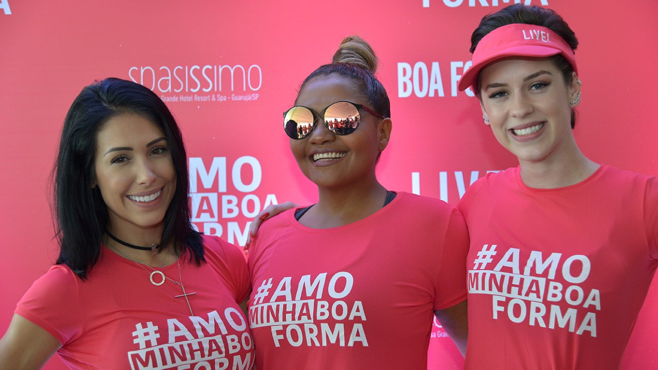 Bella Falconi, Gaby Amarantos e Sophia Abrahão