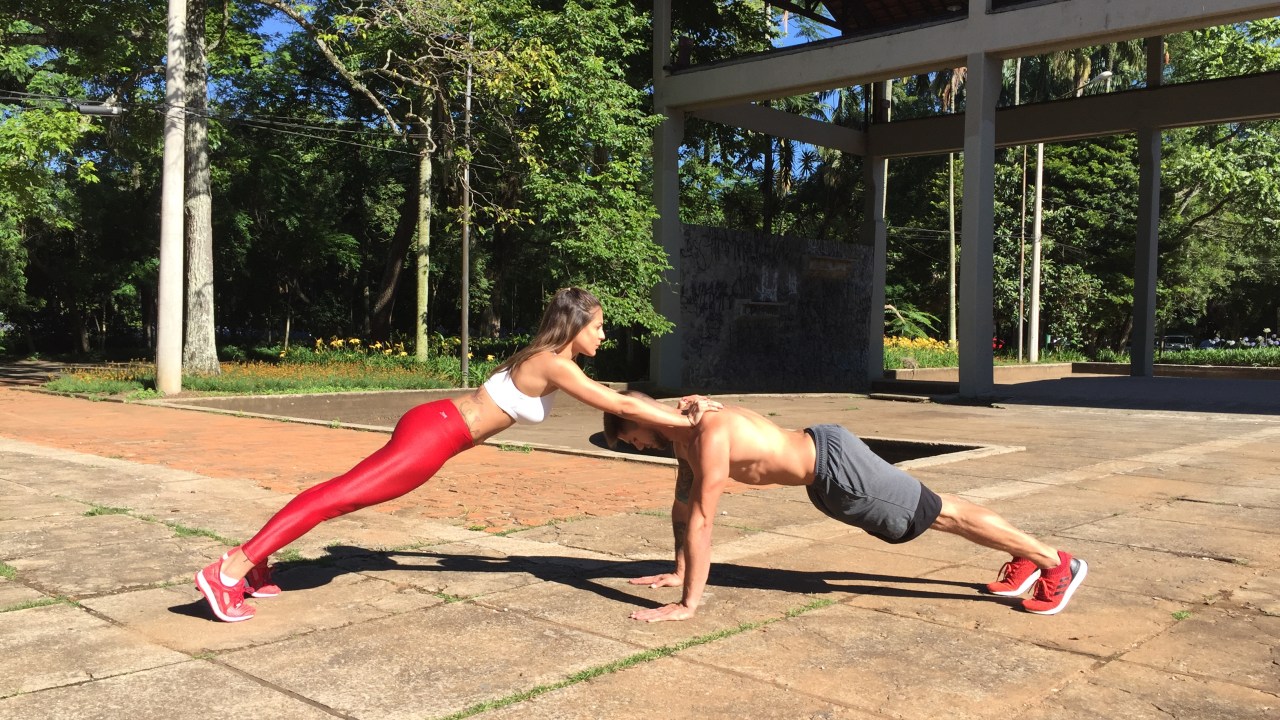 Treino Mahamudra em Dupla com Jonas e Mari