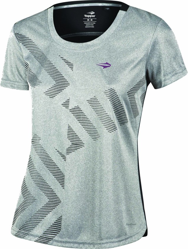 T Shirt Run Move, Topper, R$ 79,90. Encontre em: www.topper.com.br T Shirt Run Move, Topper, R$ 79,90. Encontre em: www.topper.com.br