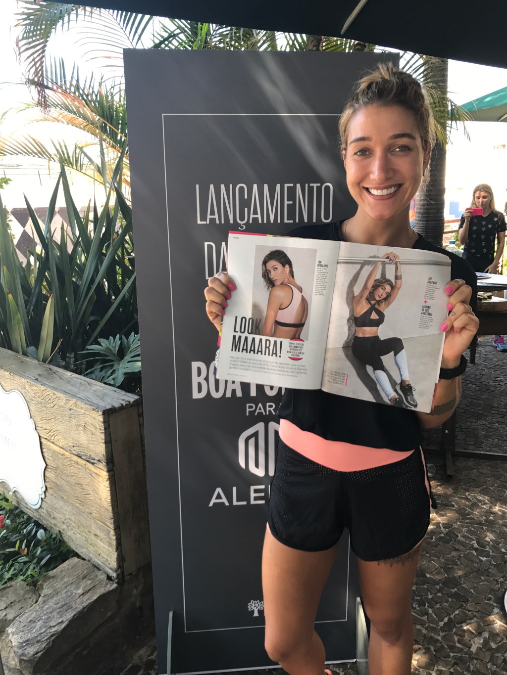 Gabi Pugliesi A-MOU&nbsp;as fotos do editoral da cole&ccedil;&atilde;o, que saiu na edi&ccedil;&atilde;o de fevereiro da BOA FORMA