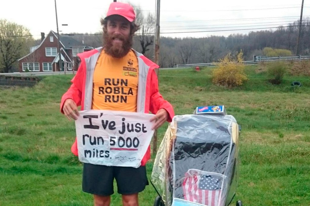 Forrest Gump da vida real: homem corre os EUA para fazer caridade