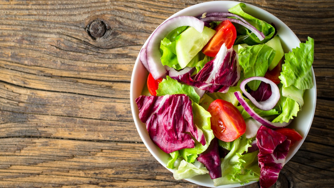 Salada de folhas