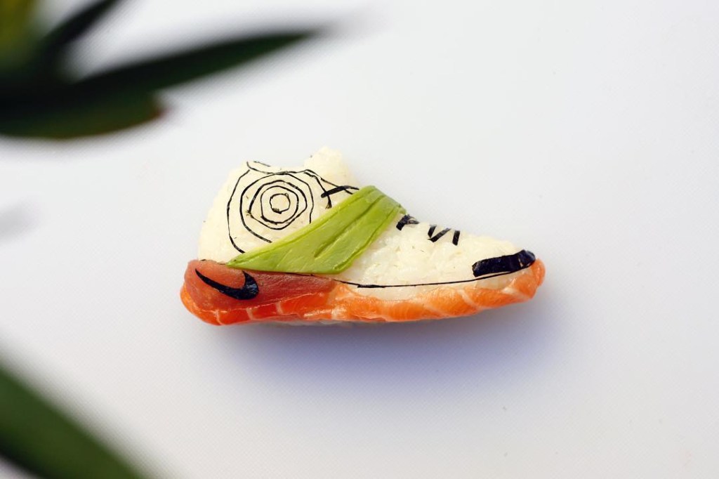 Chef cria sushis em forma de sneakers – e eles parecem deliciosos