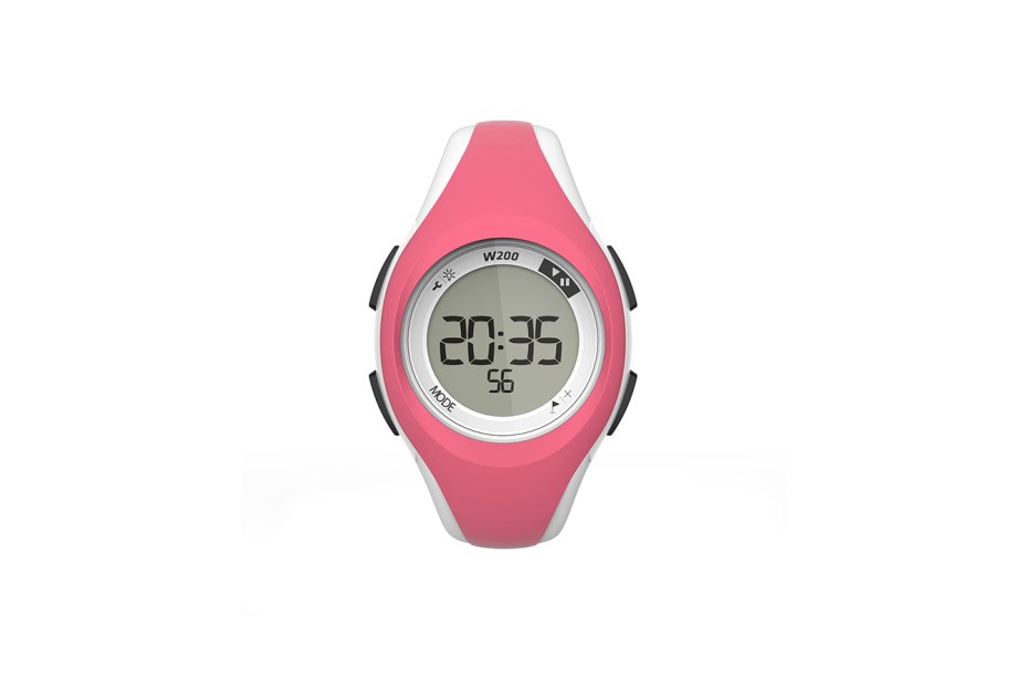 Rel&oacute;gio digital esportivo W200 S, Decathlon, R$80 (<a href="https://www.decathlon.com.br">www.decathlon.com.br</a>)