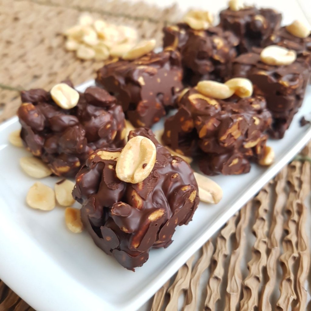 Dadinho de amendoim funcional com apenas 2 ingredientes