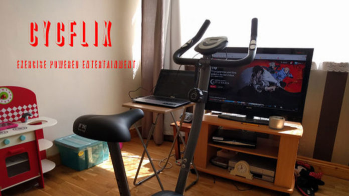 Cycflix: a bike que faz você pedalar para assistir Netflix