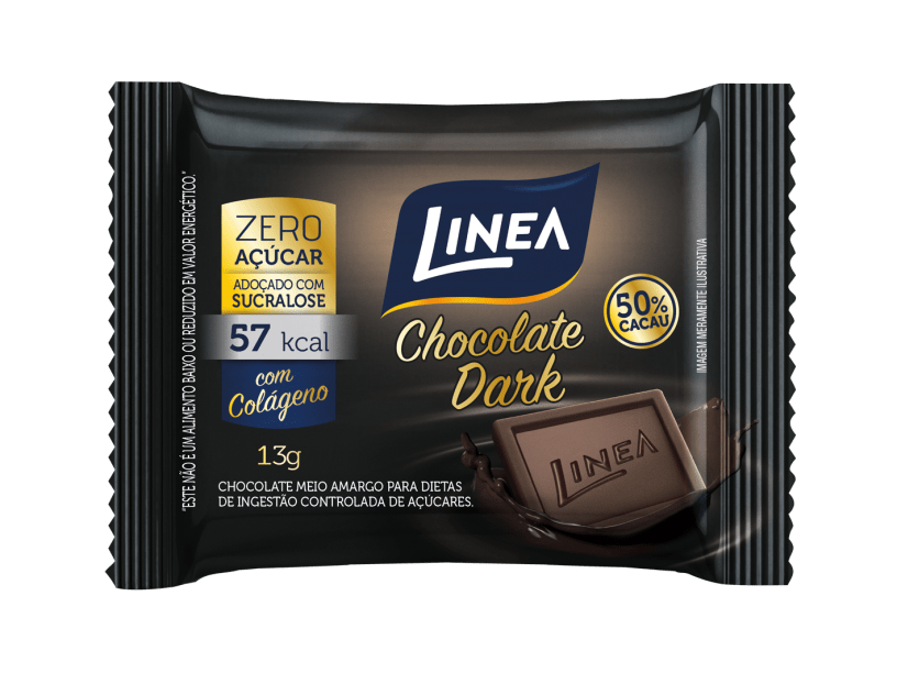 Deu vontade de um chocolate antes do almoço? Aposte no sabor do Chocolate Dark Linea. Deu vontade de um chocolate antes do almoço? Aposte no sabor do Chocolate Dark Linea.