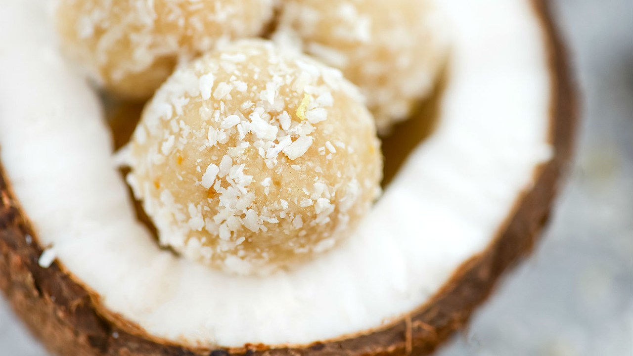 Docinho de damasco e coco