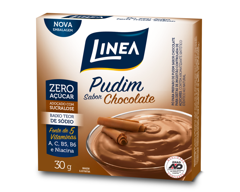 Antes de dormir, espante aquela fominha com o Pudim Linea sabor chocolate. Antes de dormir, espante aquela fominha com o Pudim Linea sabor chocolate.
