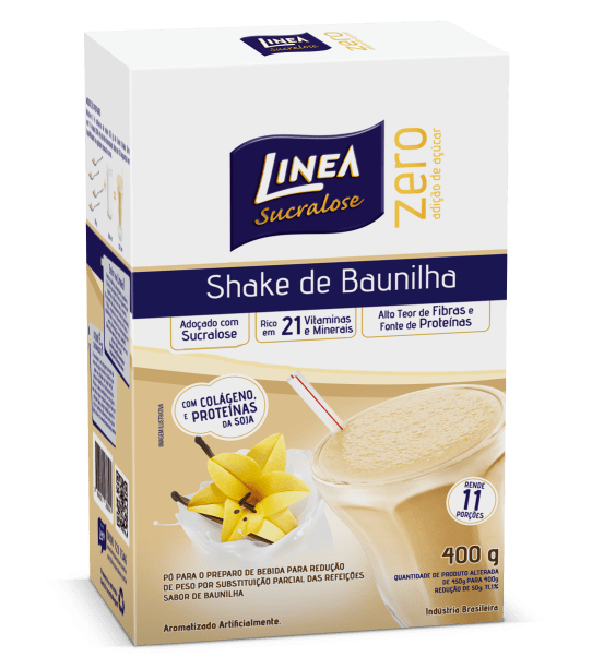 Depois do treino, &eacute; hora de repor as perdas musculares com o Shake Linea. Misture com leite.