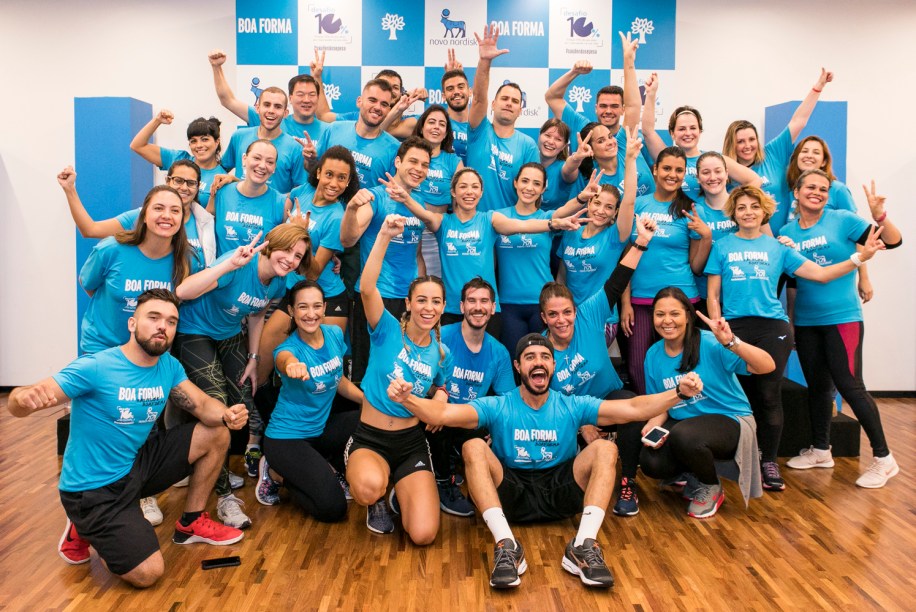 Parceria de sucesso entre Boa Forma e Nova Nordisk termina com alunos felizes (e suados!) Parceria de sucesso entre Boa Forma e Nova Nordisk termina com alunos felizes (e suados!)