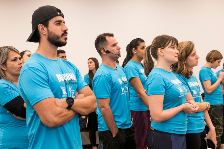 Todos atentos às palavras do endocrinologista Todos atentos às palavras do endocrinologista