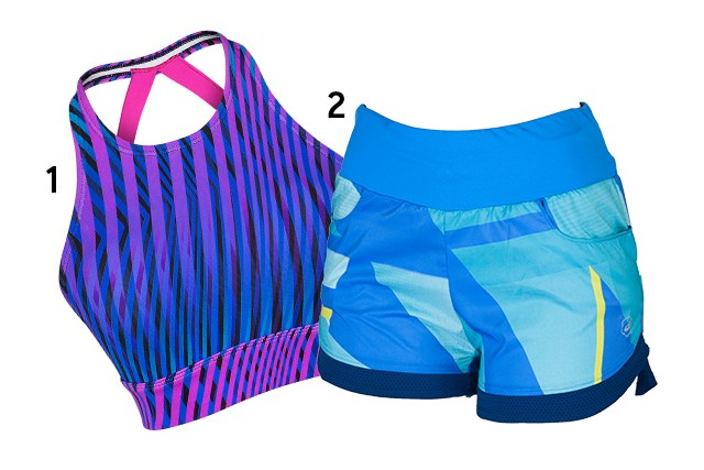 1. Top, <a href="https://www.mizuno.com.br/" target="_blank" rel="noopener">Mizuno</a>, R$ 130; 2. Short, <a href="https://www.asics.com.br" target="_blank" rel="noopener">ASICS</a>, R$ 140 (pre&ccedil;os pesquisados em outubro de 2017).