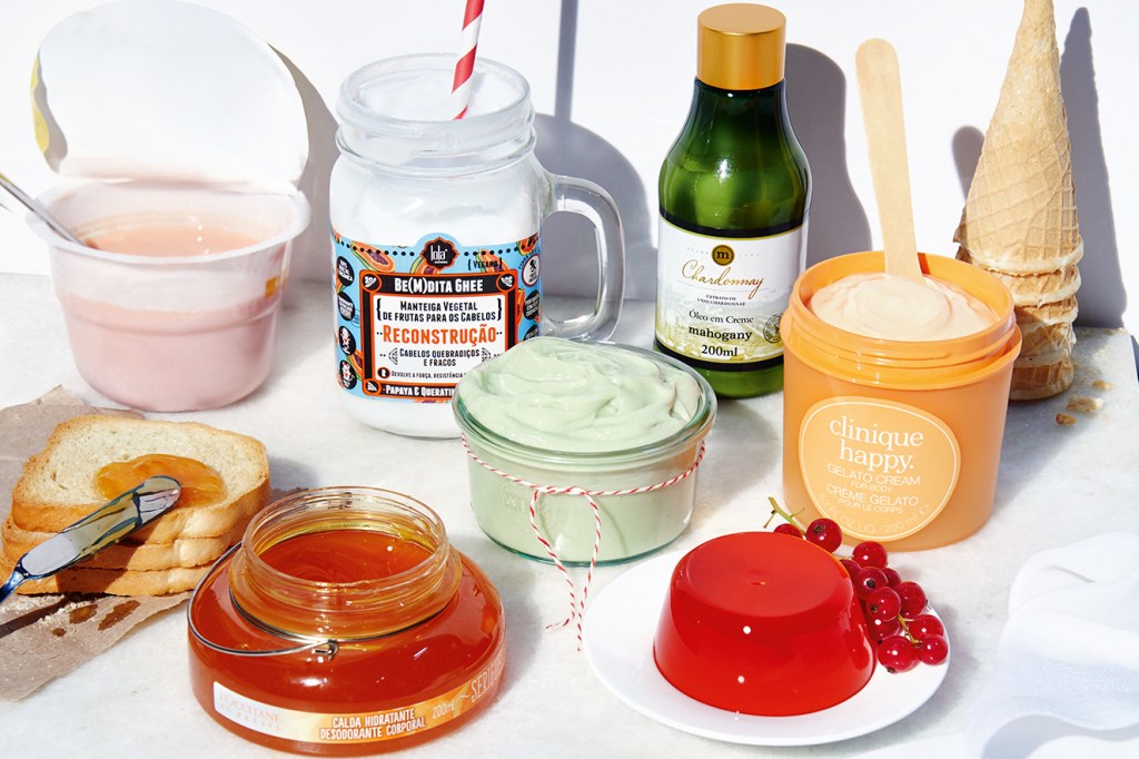 7 cosméticos divertidos para pele e cabelo inspirados em comidas