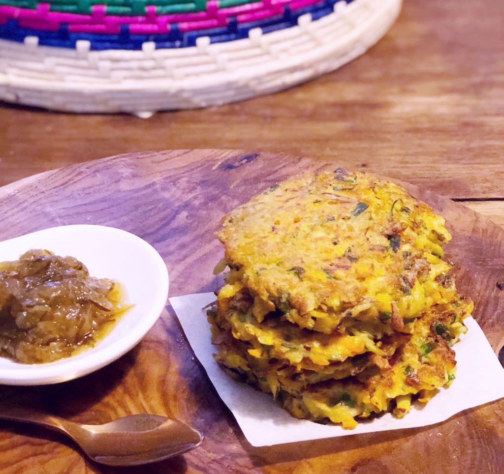Bolinho sem glúten de legumes para matar a fome