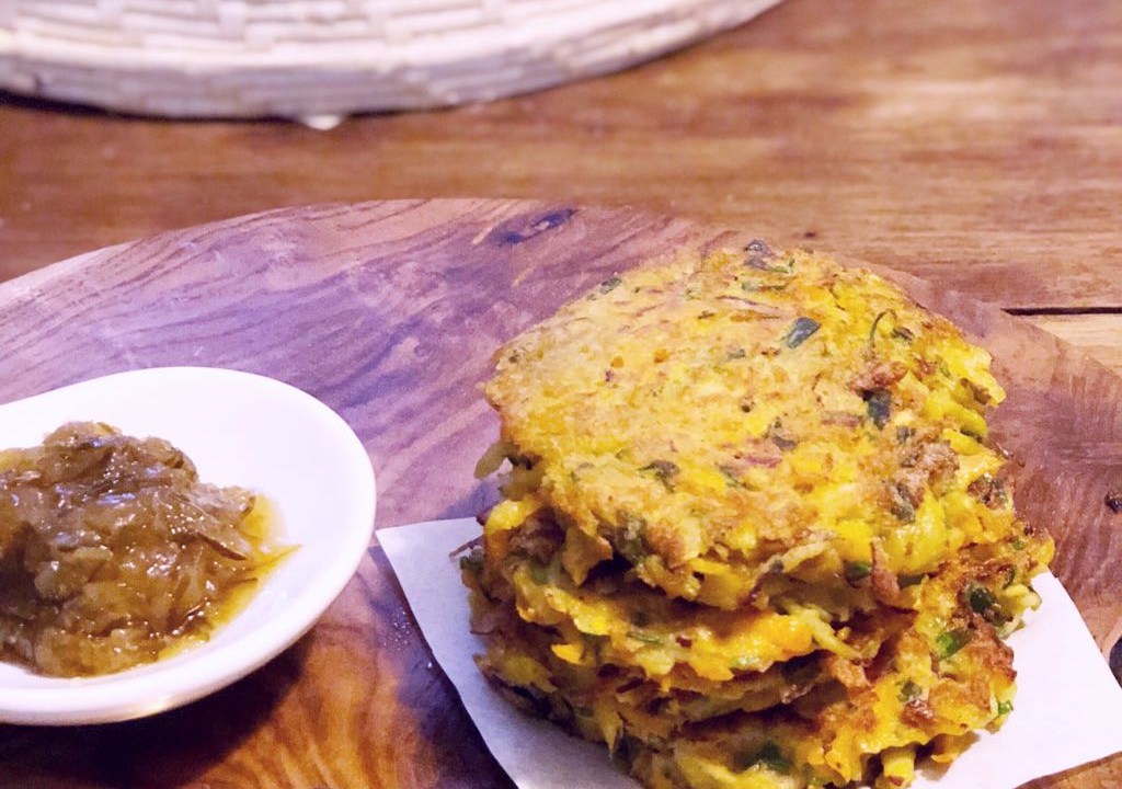 Bolinho de legumes sem glúten