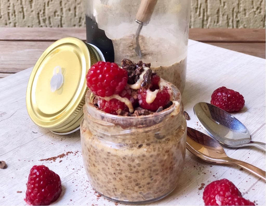 Receita: overnight de cappuccino para dar pique e saciedade