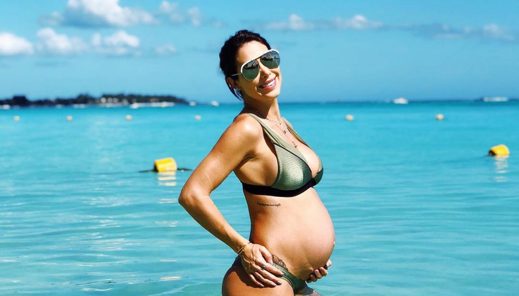 Como Bella Falconi está cuidando do corpo e da mente na segunda gravidez