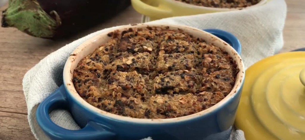 Receita de quibe vegano com cebolas caramelizadas