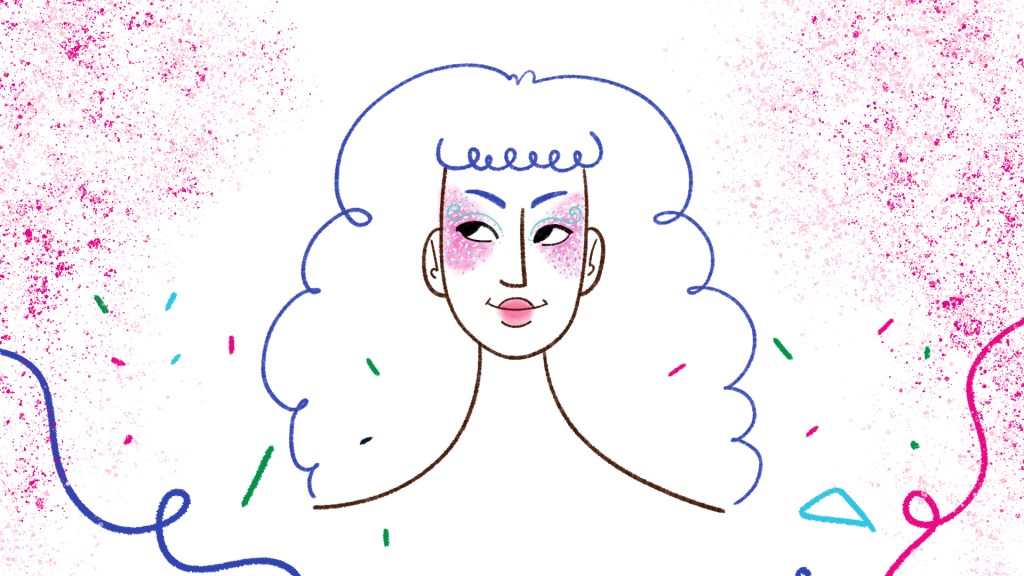Superguia do glitter na maquiagem