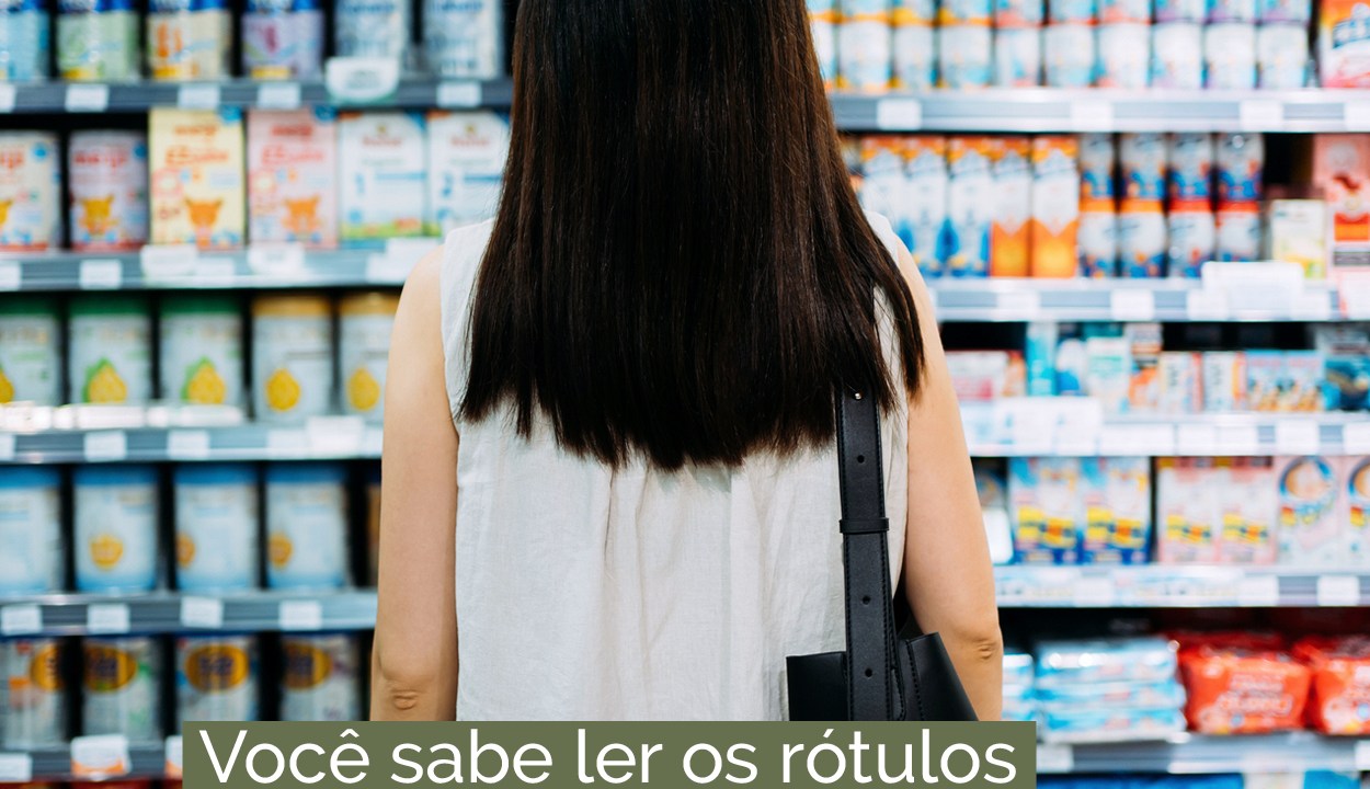 rótulo dos alimentos