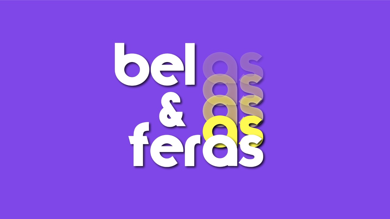 Bel e as feras logo