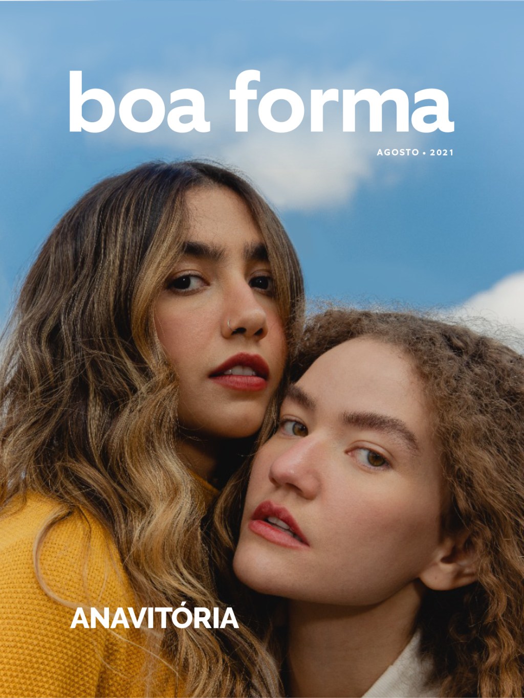 Anavitória: capa da Boa Forma de agosto