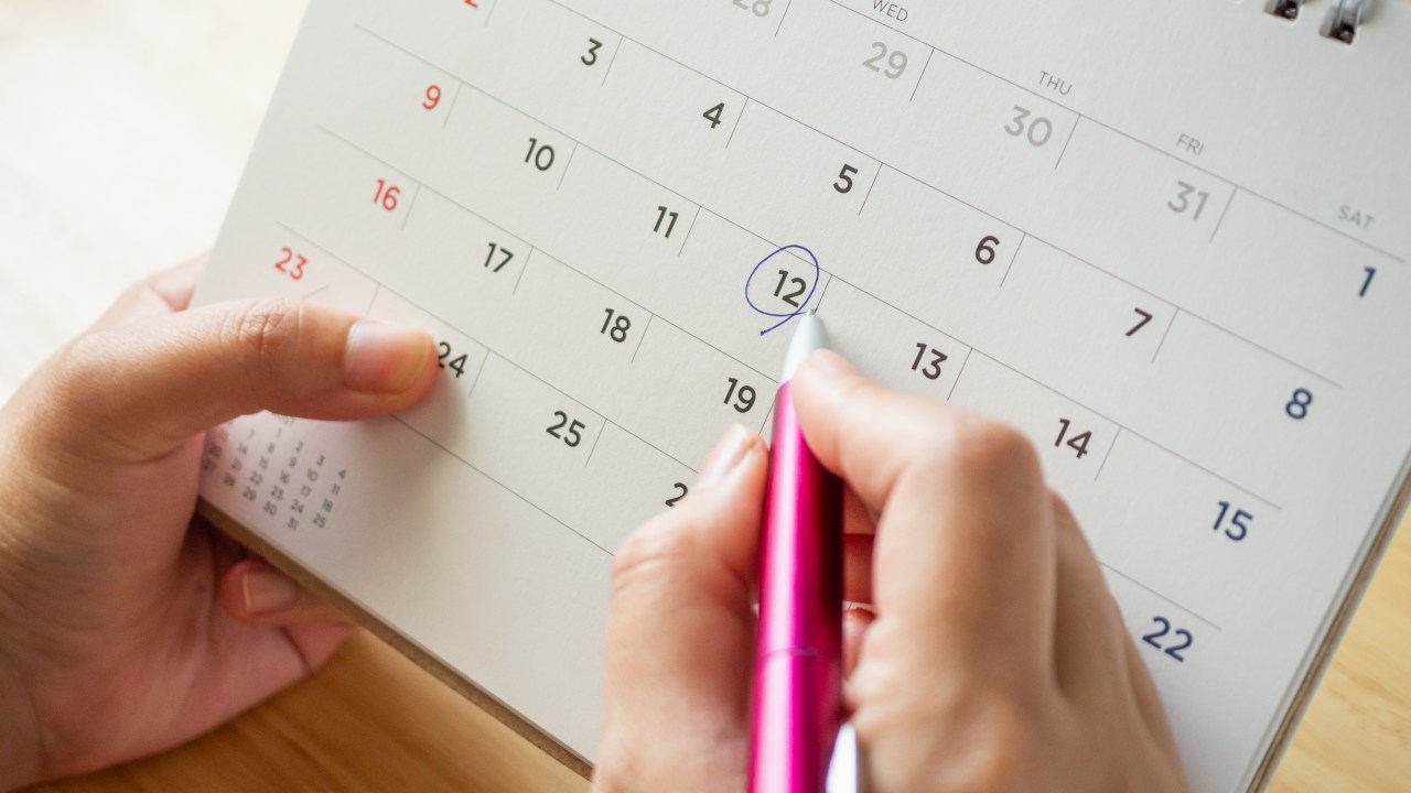 Calendário de fertilidade