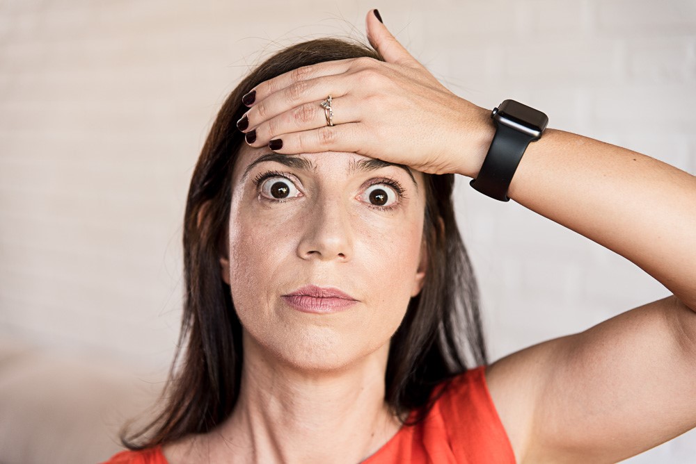 olhar-surpresa yoga para os olhos
