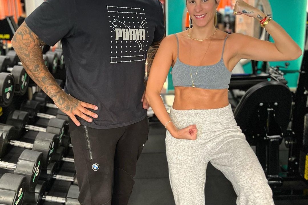 treino das famosas