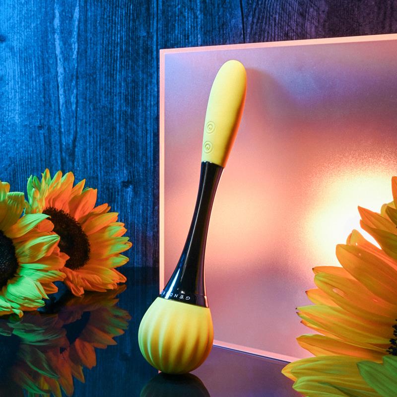 vibrador-sem-genero-recarregavel-silicone-aveludado-cromado-10-modos-vibracao-gender-x-sunflower-20-x-4-cm-115079 magic wand
