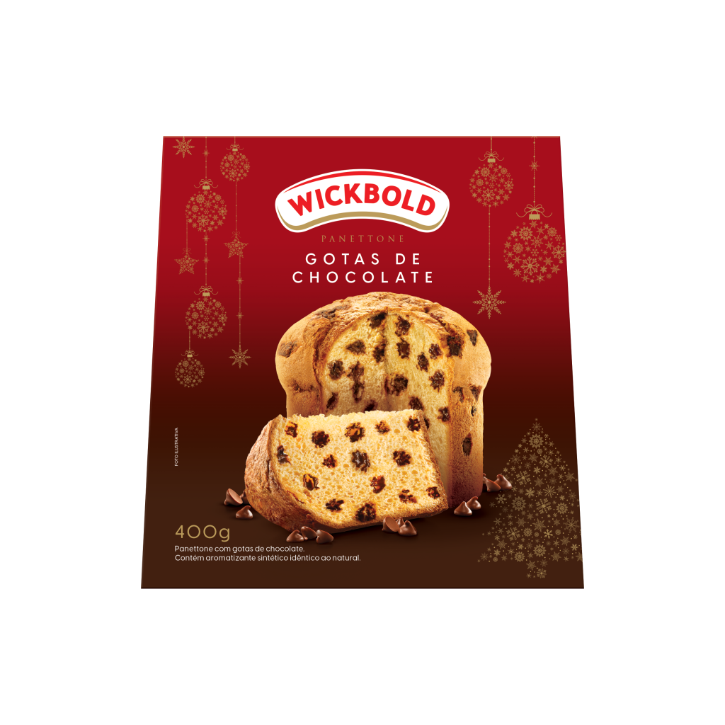 PANETTONE GOTAS DE CHOCOLATE Chocotone gotas de chocolate Wickbold