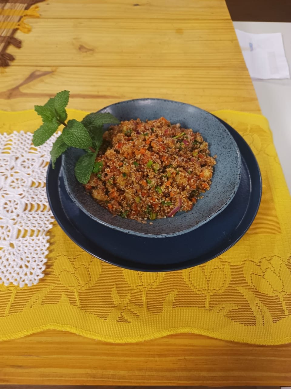 Tabule de abacaxi: receita