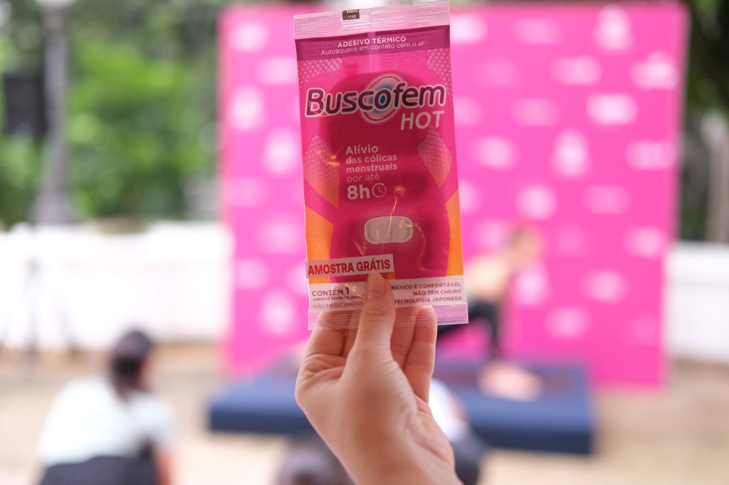 Testamos o adesivo para cólica Buscofem Hot