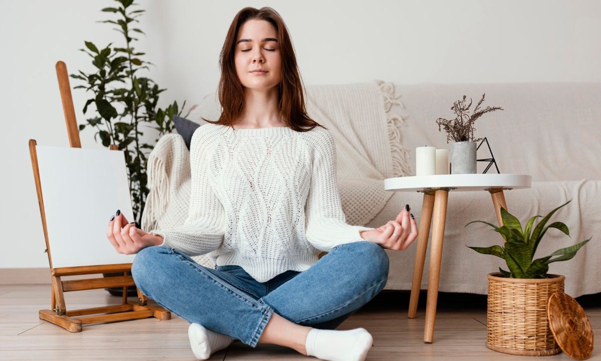 Ambiente relaxante em casa