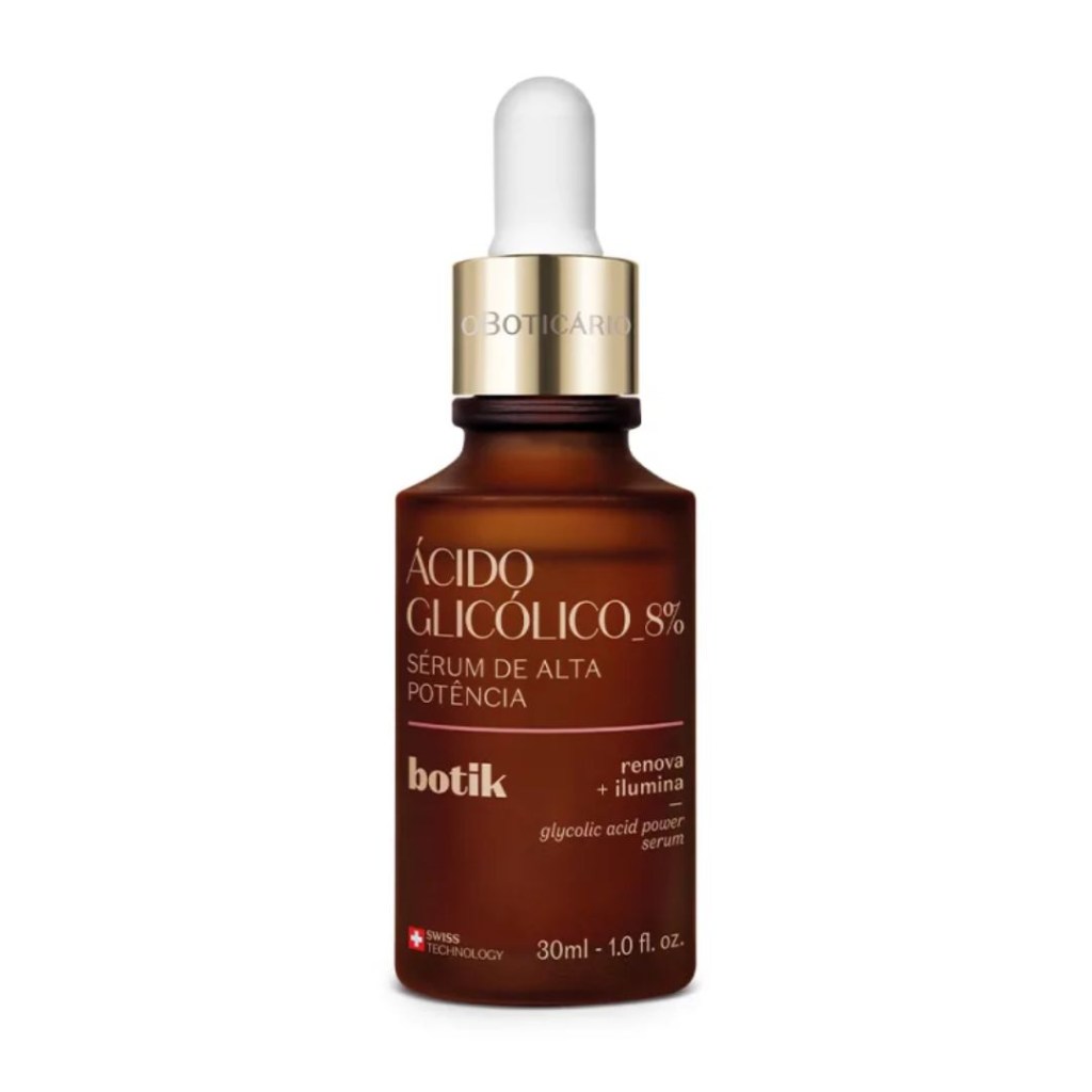 o boticário Sérum de Alta Potência Ácido Glicólico 8% Botik