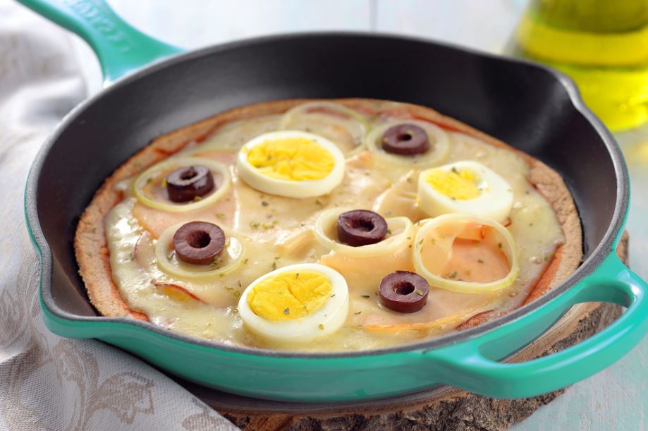 Dia Mundial da Pizza: receita de pizza integral de frigideira