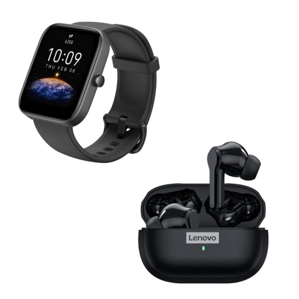 eletrônicos Smartwatch ou Fones de Ouvido sem fio