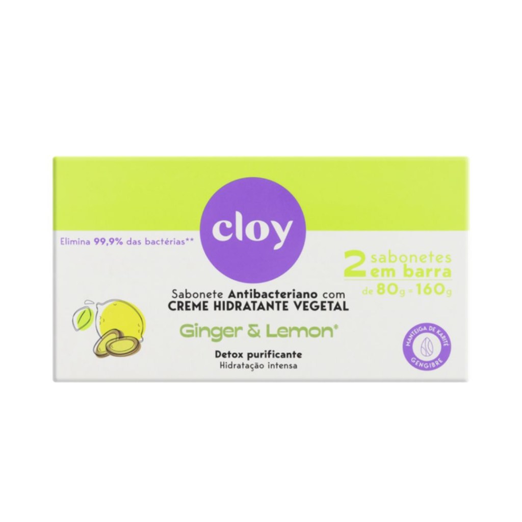 ginger lemon cloy sabonete Cloy Sabonete Ginger Lemon