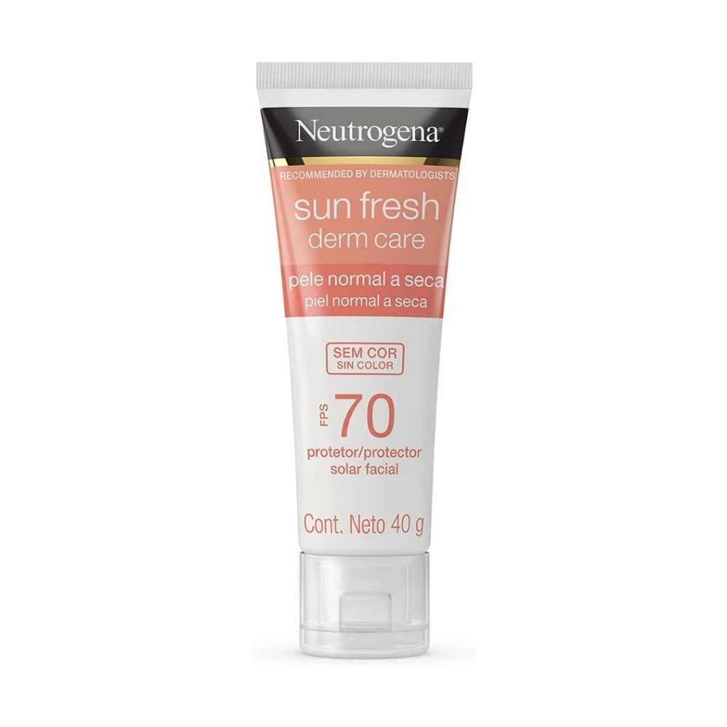 neutrogena sun fresh derm care protetor pele seca