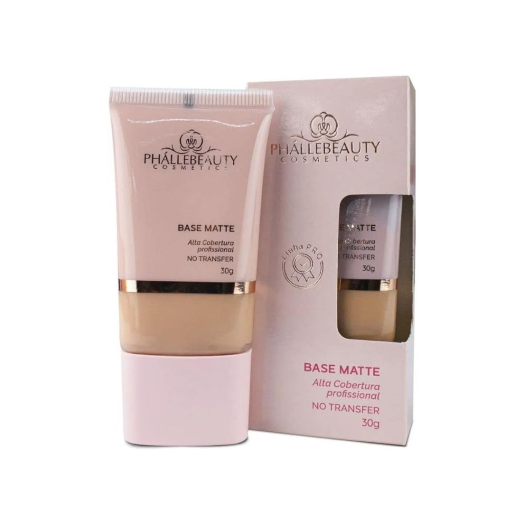 phallebeauty base Base Líquida Matte No Transfer Cor 05