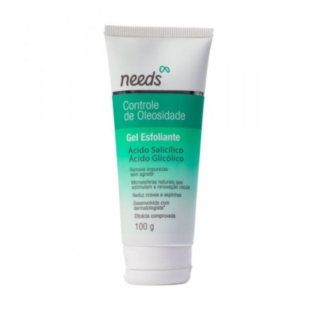 needs esfoliante para pele oleosa