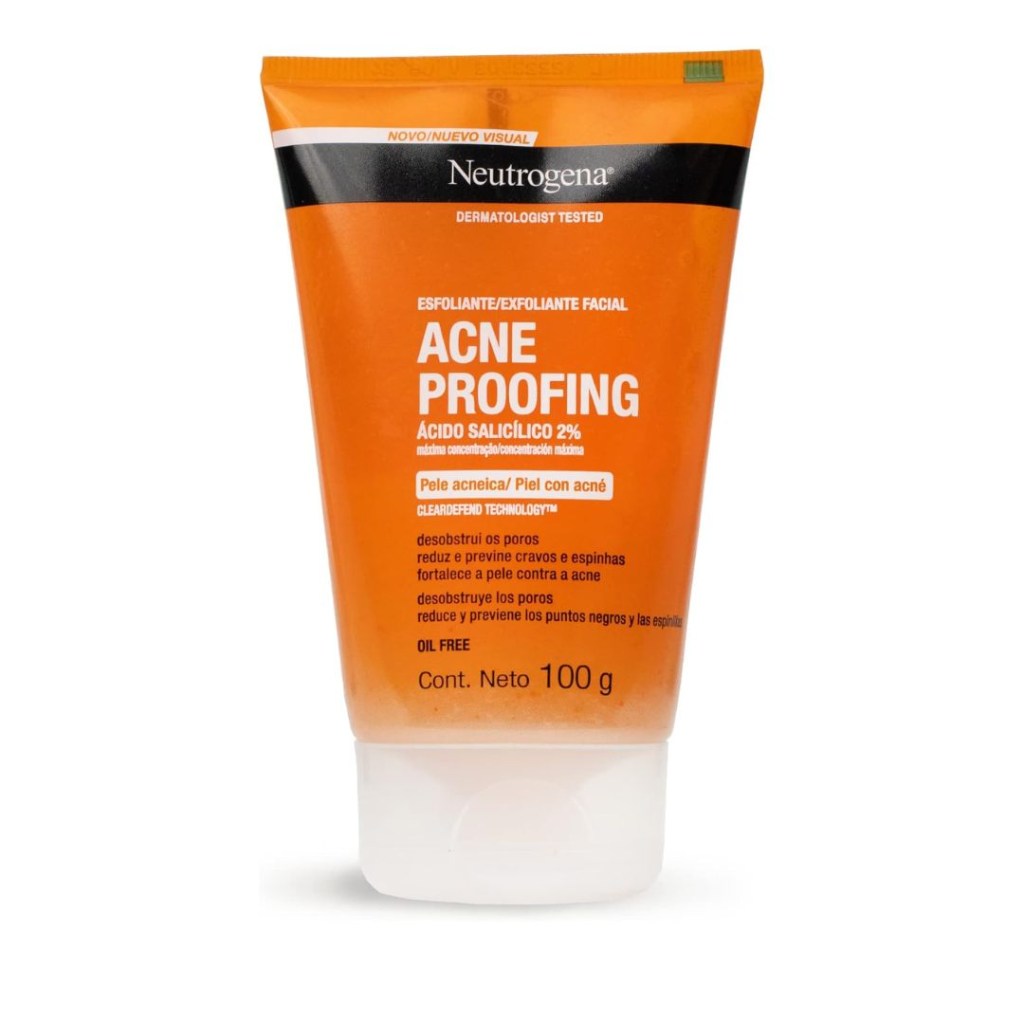 neutrogena esfoliante para pele oleosa