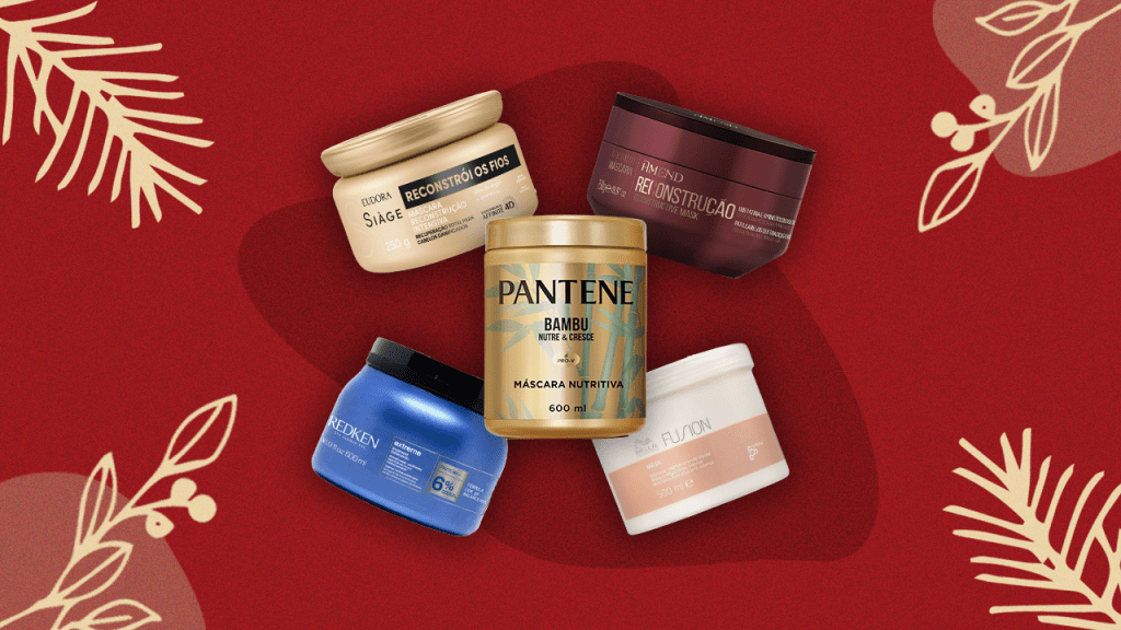 8 máscaras capilares para cabelos danificados e quebradiços
