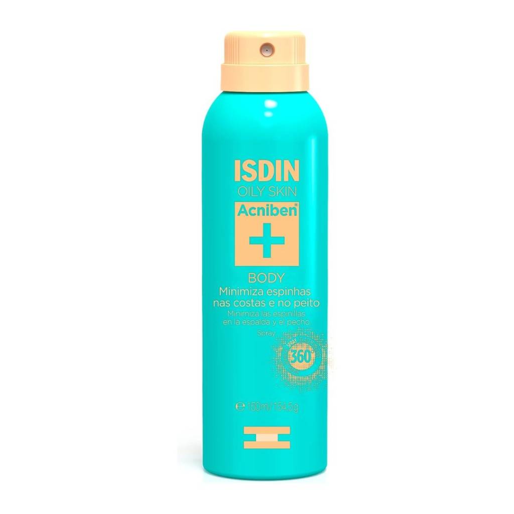 isdin espinhas nas costas spray