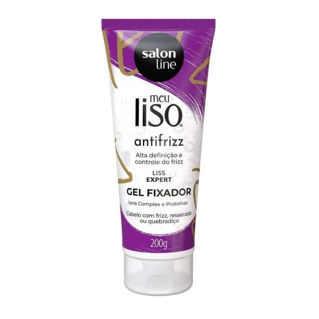 salon line meu liso antifrizz gel fixador